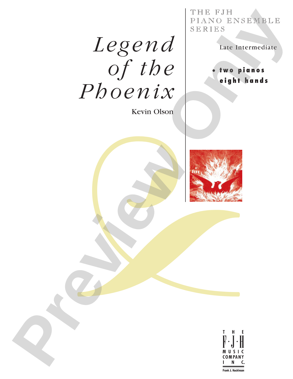 Legend of the Phoenix: Piano
