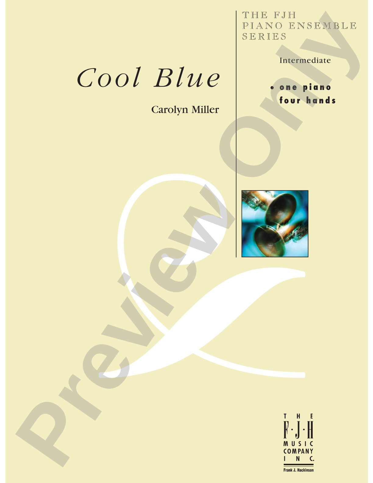 Cool Blue: Piano