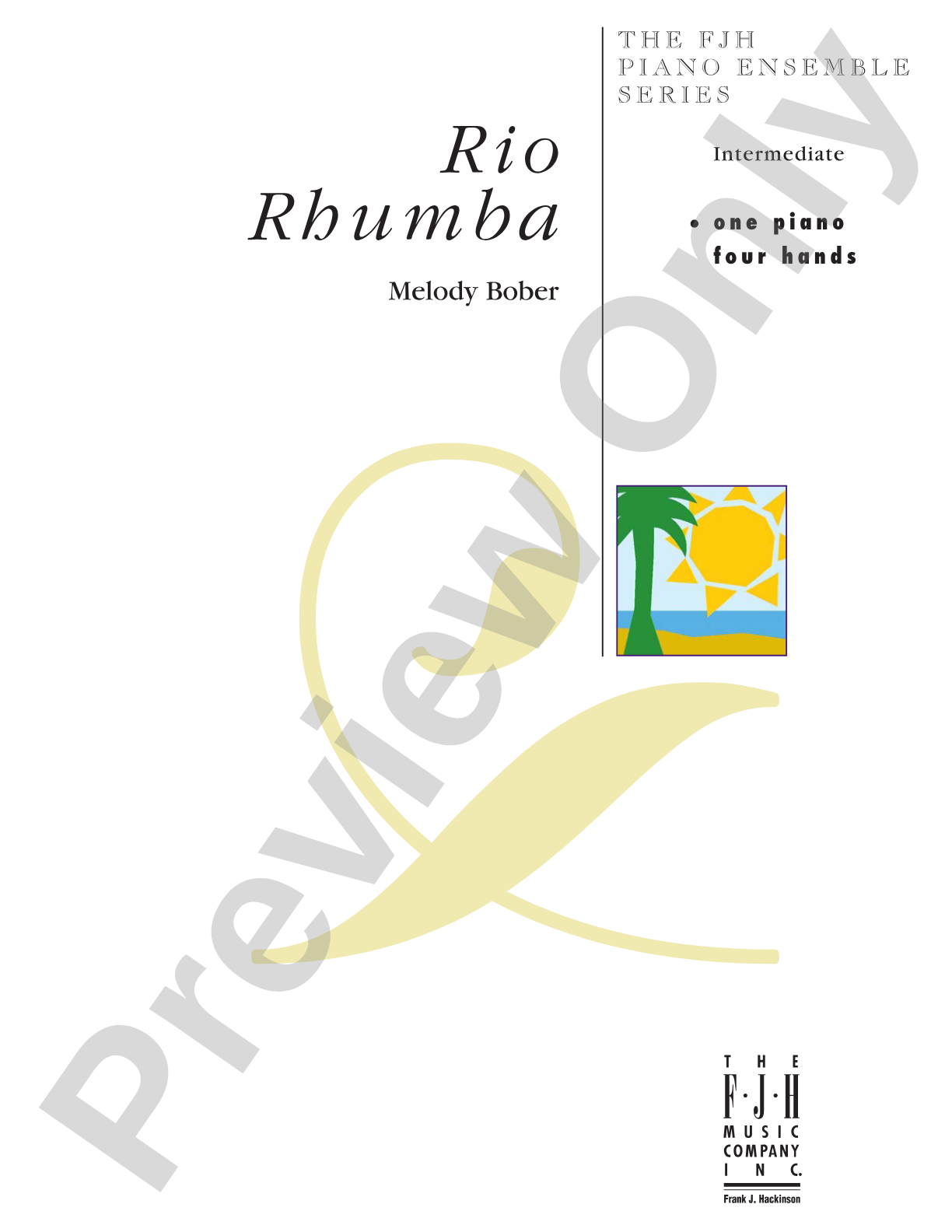 Rio Rhumba: Piano