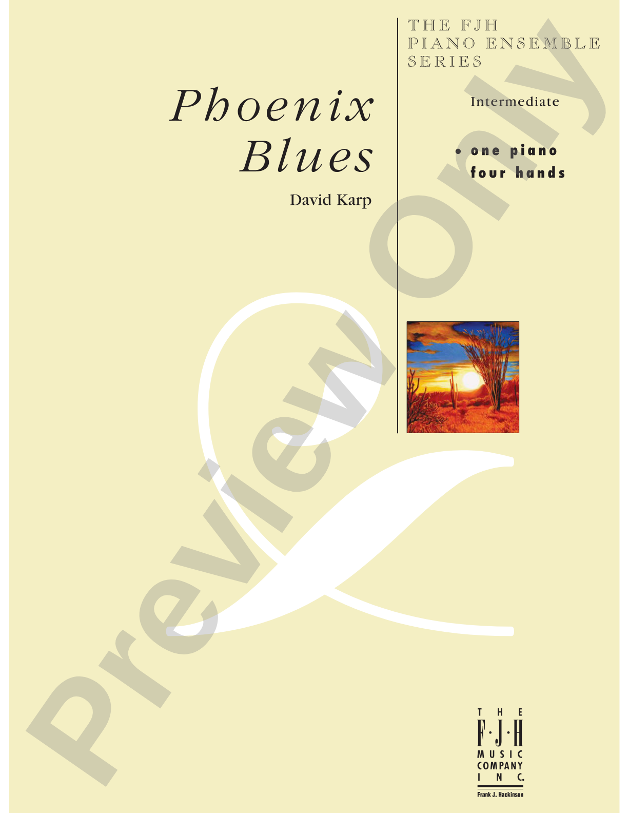 Phoenix Blues: Piano