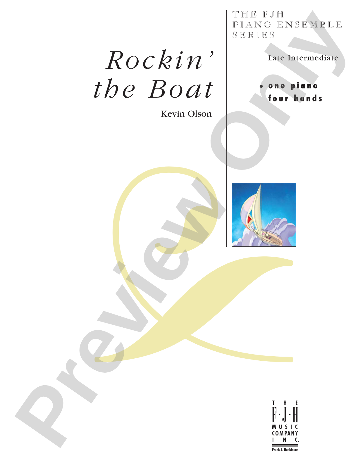 Rockin' the Boat: Piano