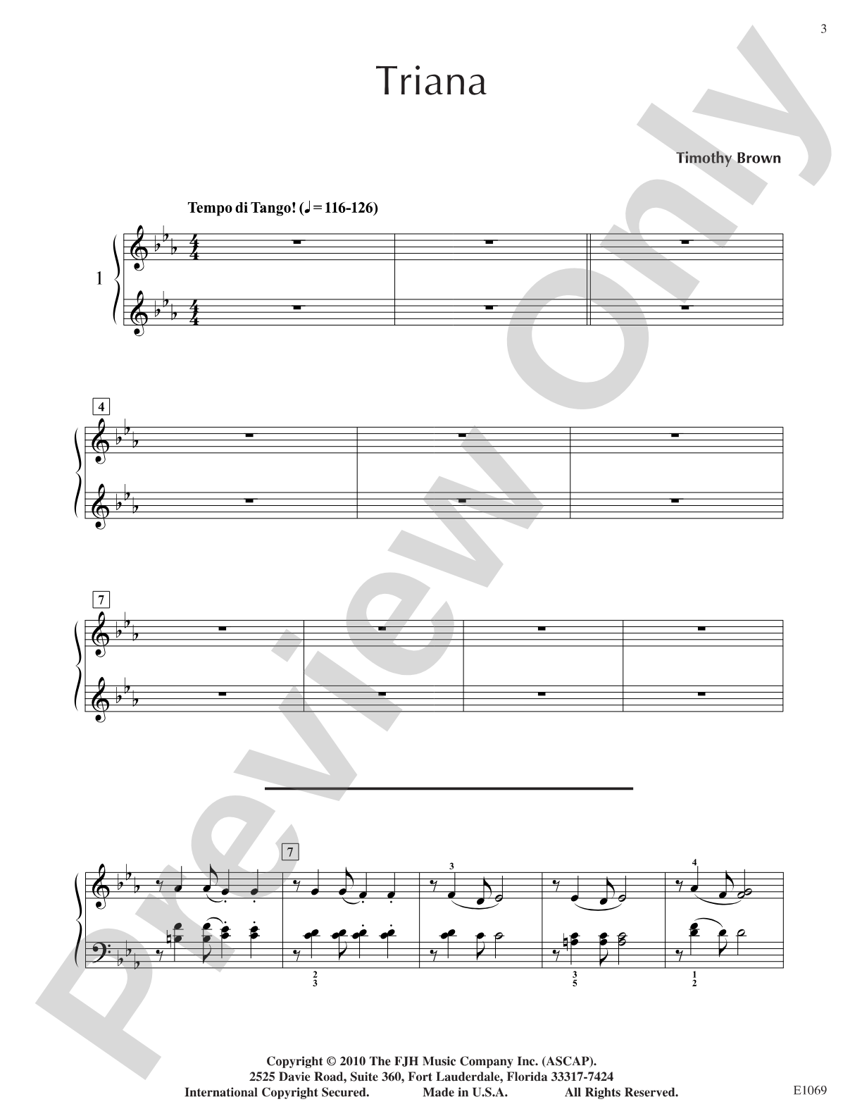 Triana: Piano