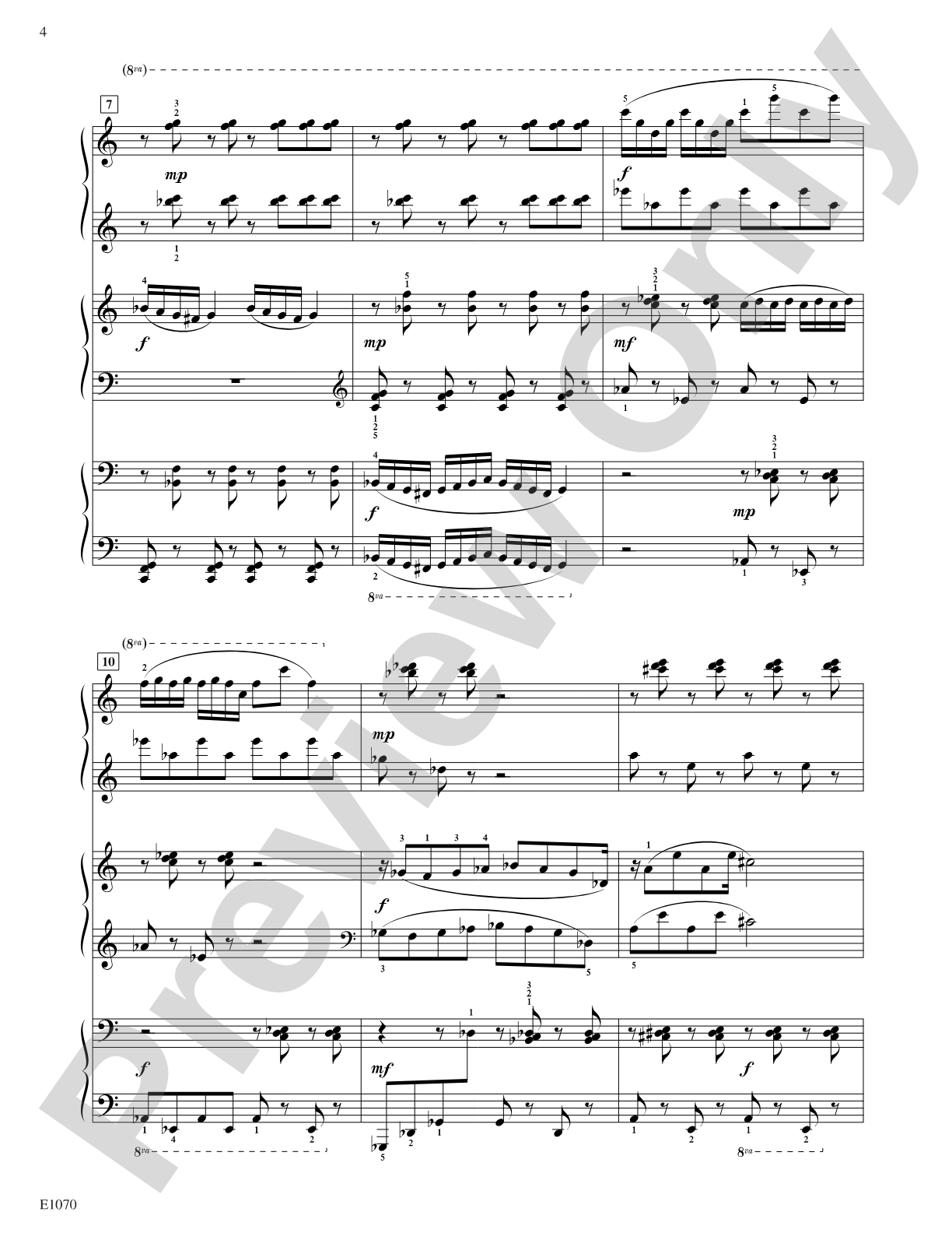 Three Close Friends: Piano