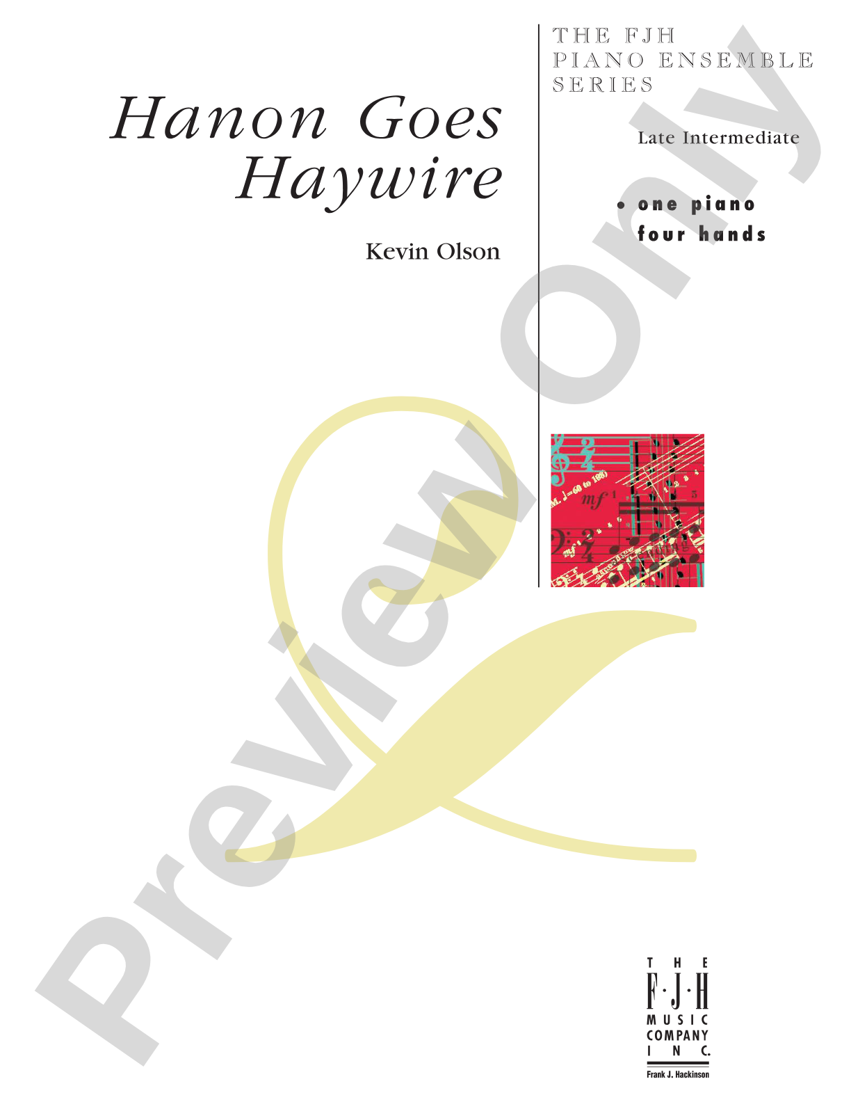 Hanon Goes Haywire: Piano