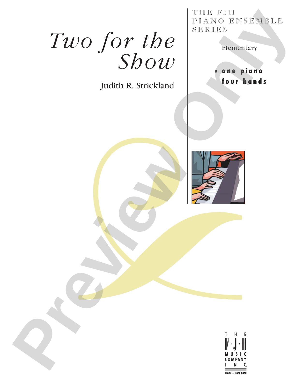 Two for the Show: Piano