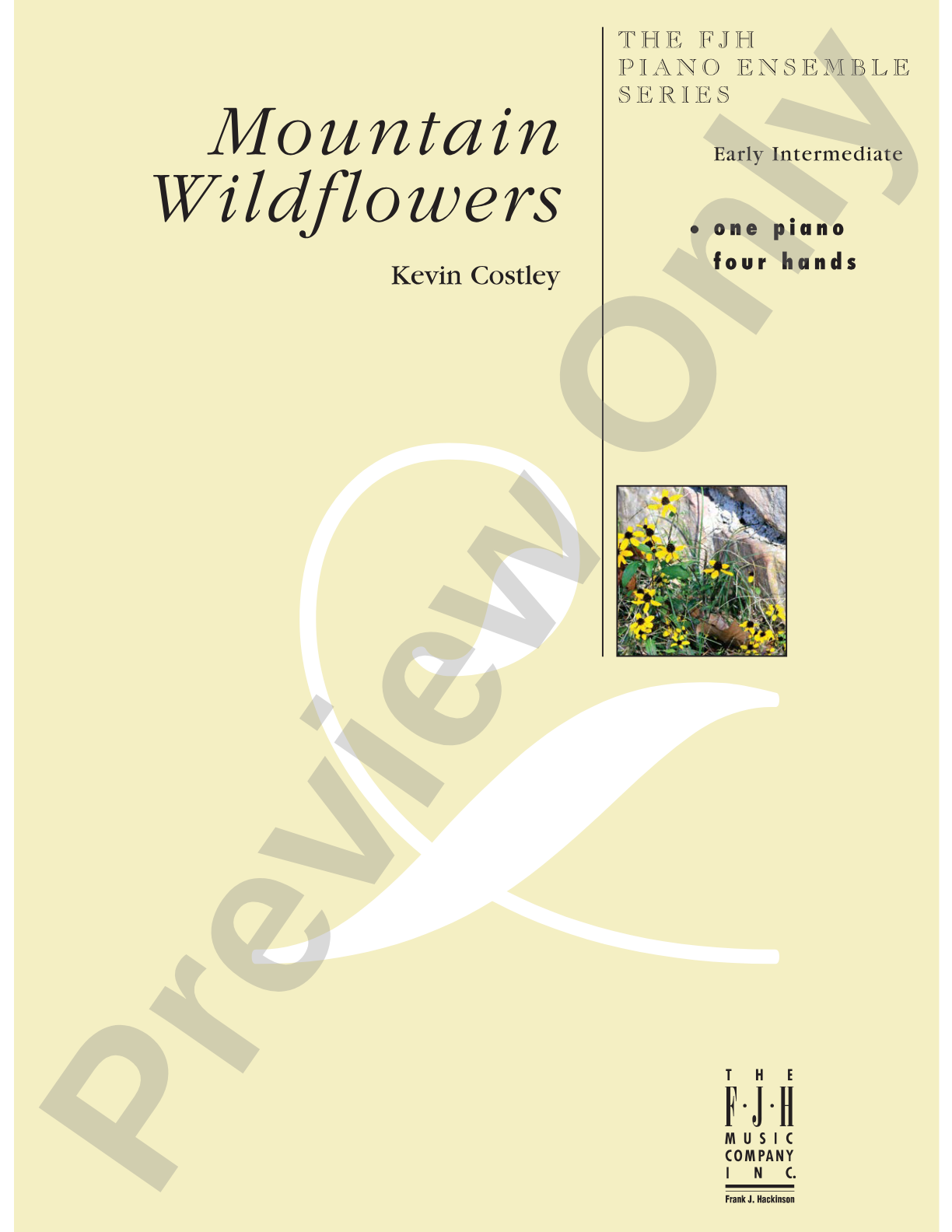 Mountain Wildflowers: Piano