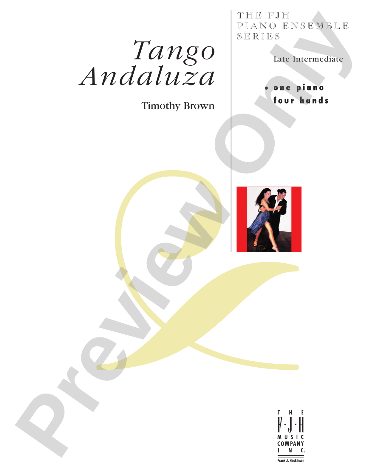 Tango Andaluza: Piano