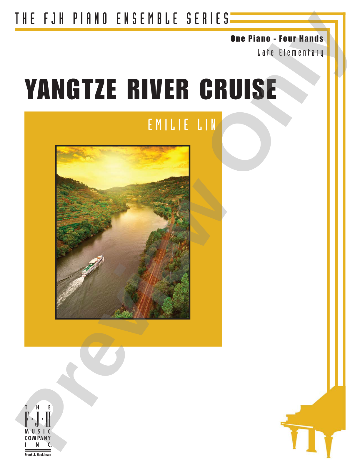 Yangtze River Cruise: Piano