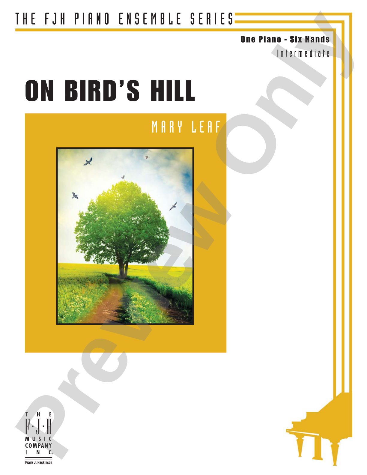 On Bird's Hill: Piano