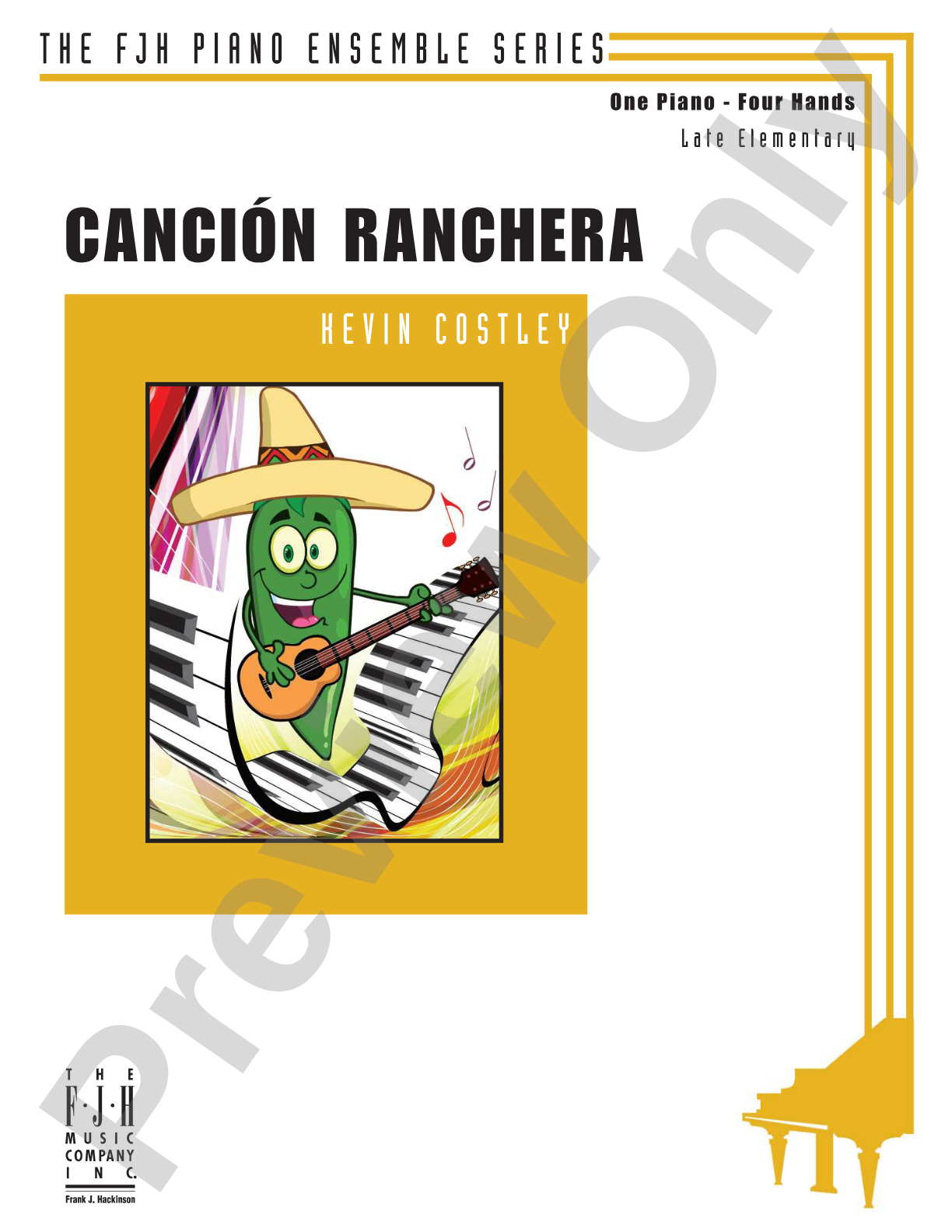 Canción Ranchera: Piano