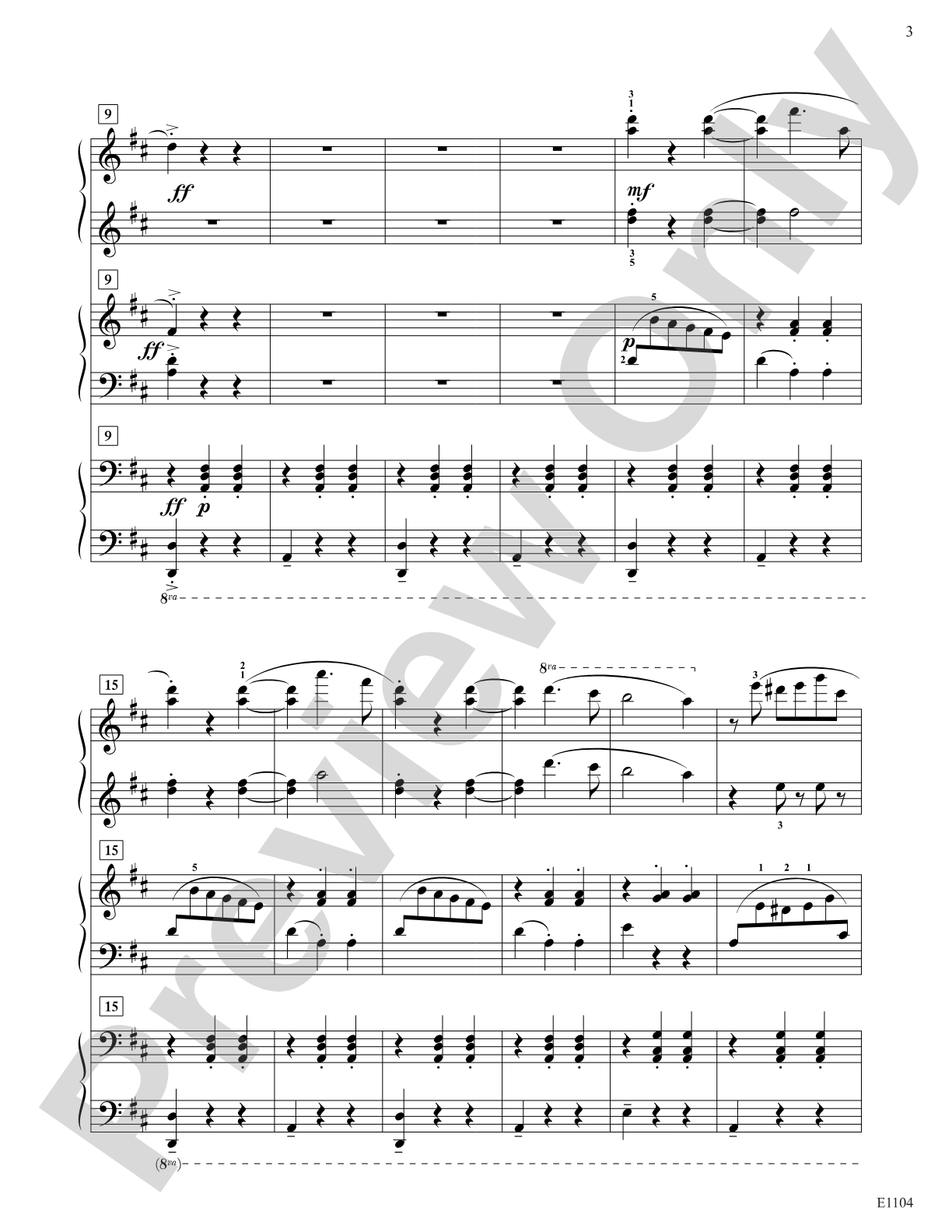 Waltz: Piano