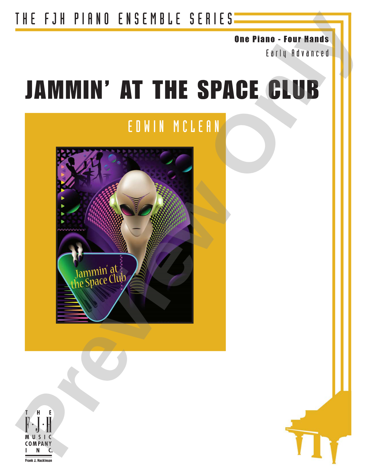 Jammin' at the Space Club: Piano