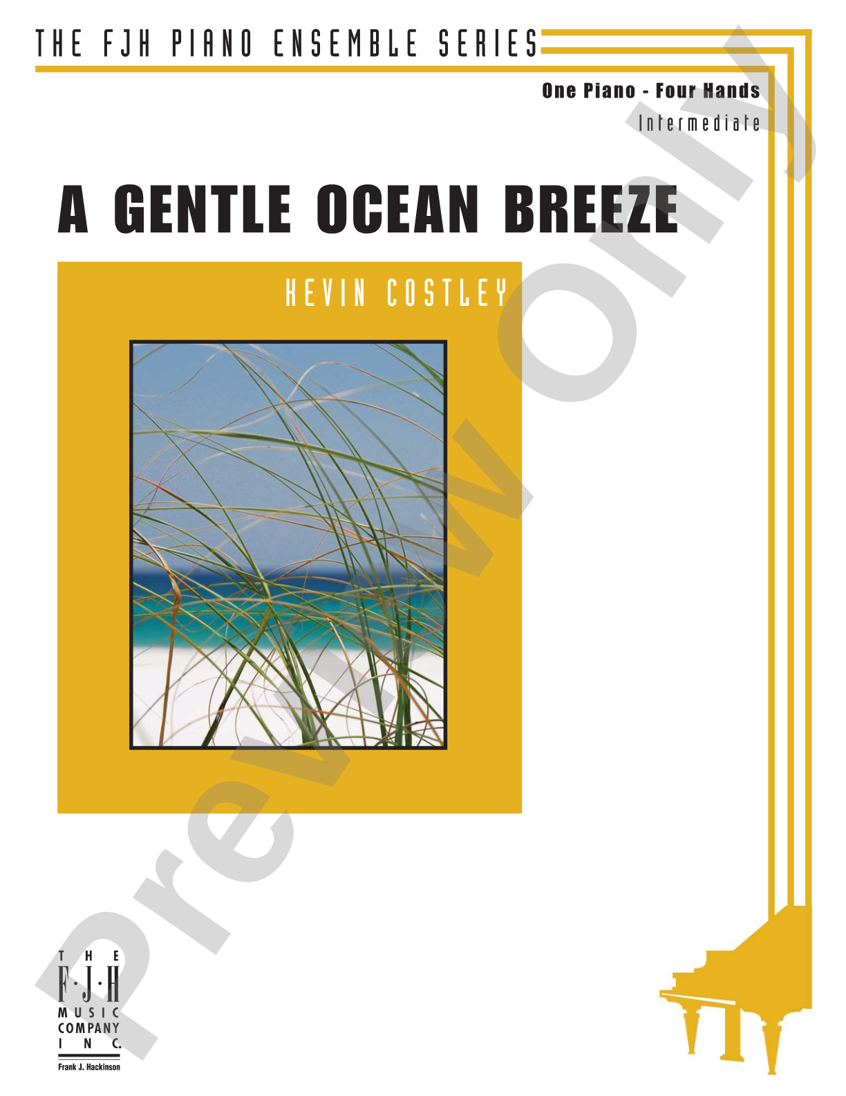 A Gentle Ocean Breeze: Piano