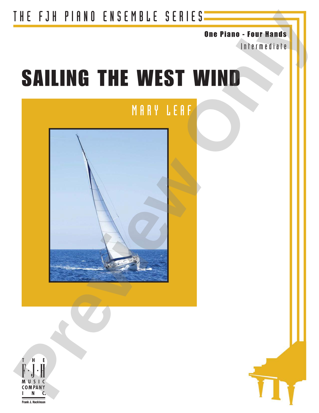 Sailing The West Wind: Piano