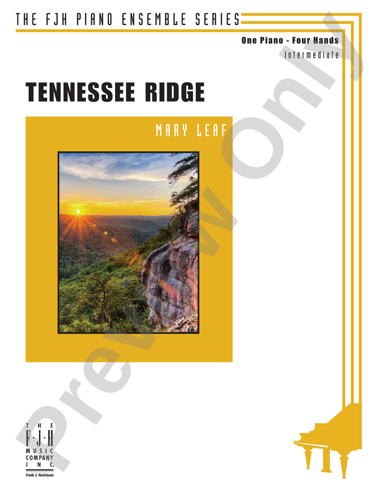 Tennessee Ridge: Piano