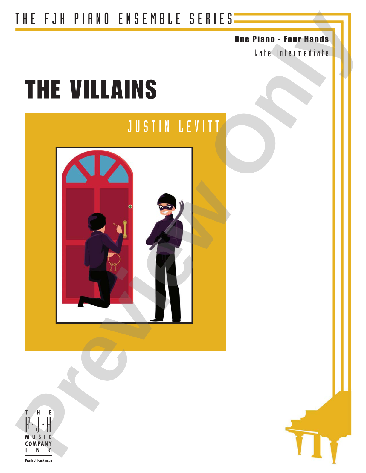 The Villains: Piano