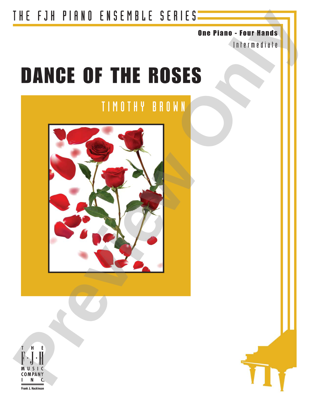 Dance of the Roses: Piano