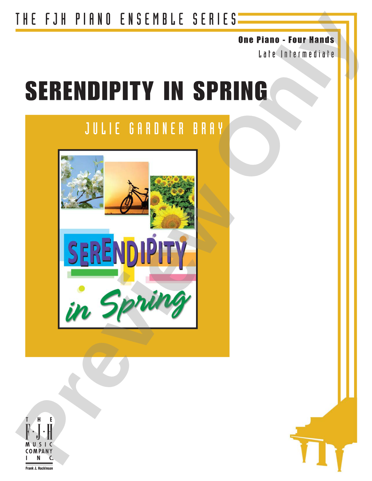 Serendipity in Spring: Piano