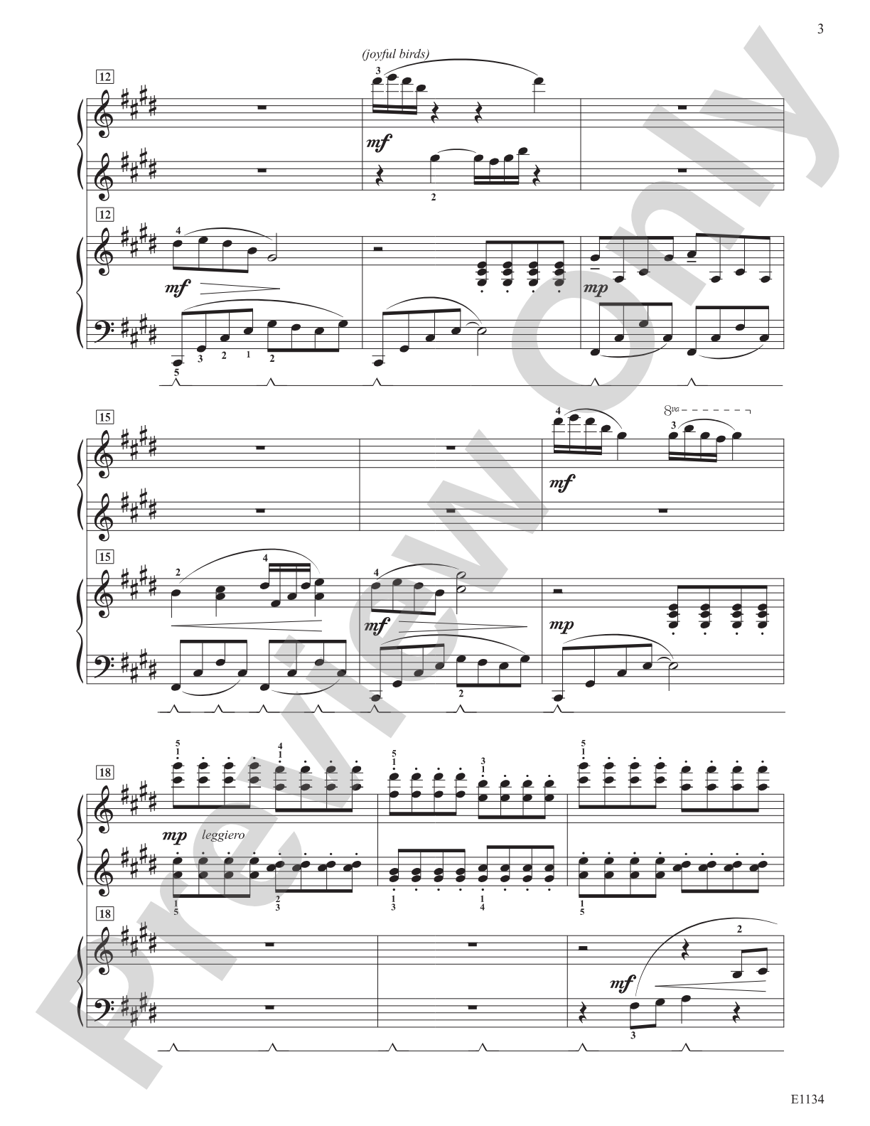 Serendipity in Spring: Piano