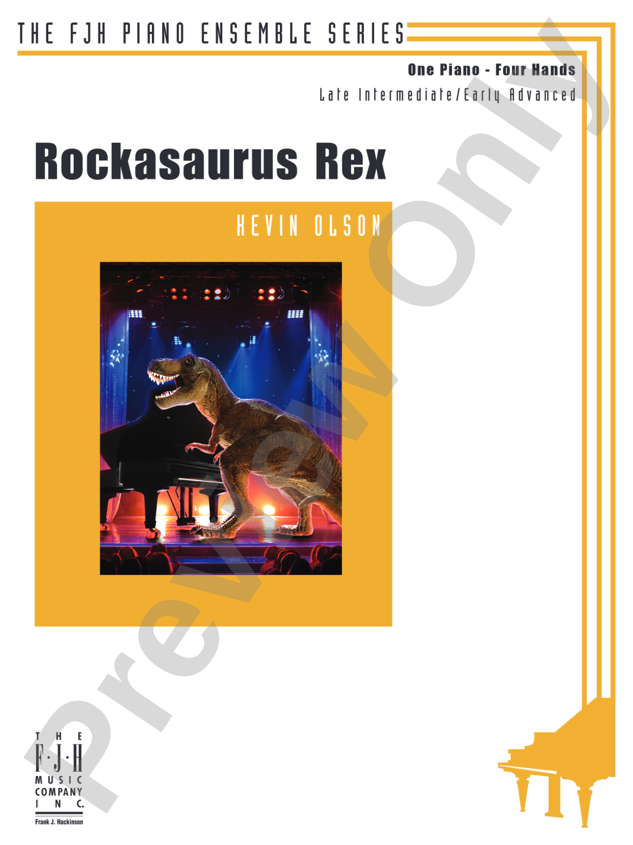 Rockasaurus Rex: Piano