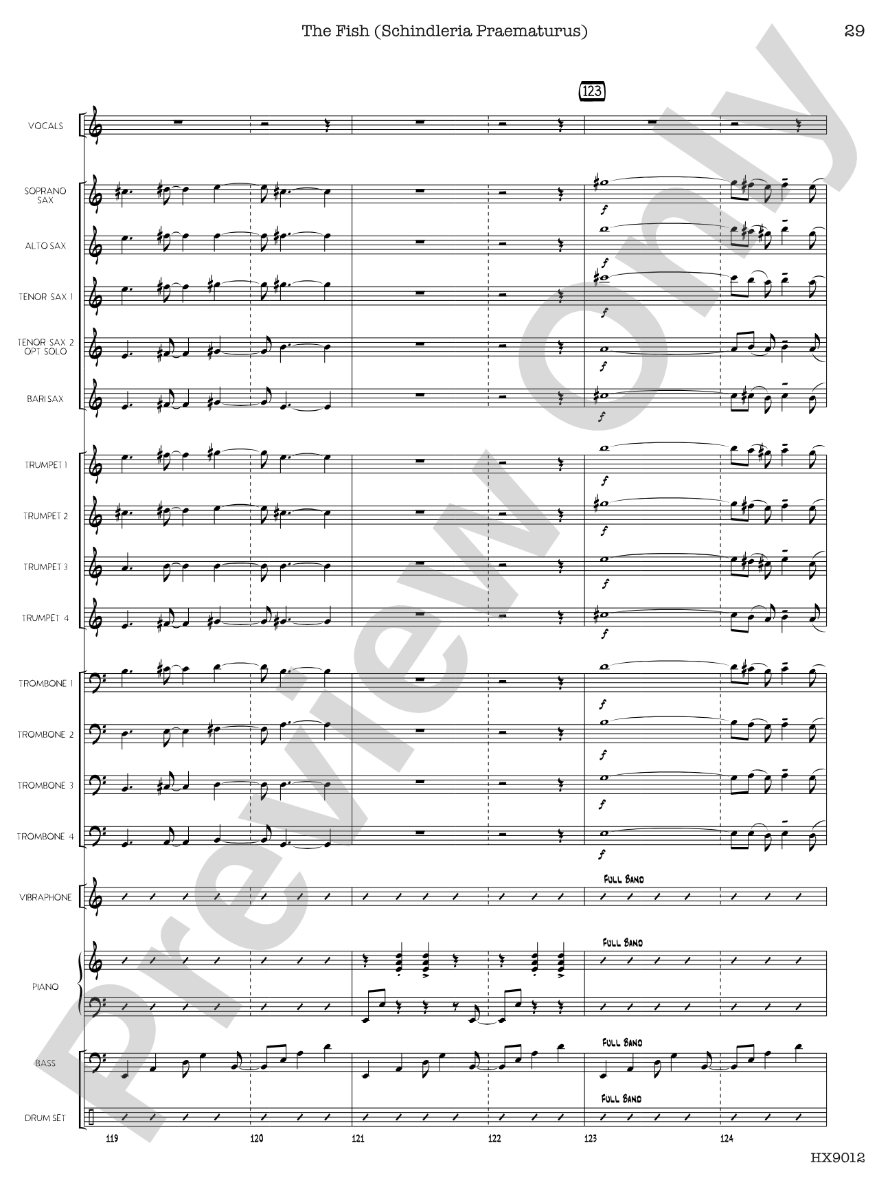 Long Distance Runaround: Jazz Ensemble Conductor Score & Parts