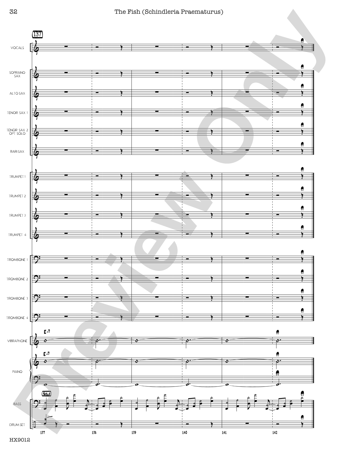 Long Distance Runaround: Jazz Ensemble Conductor Score & Parts