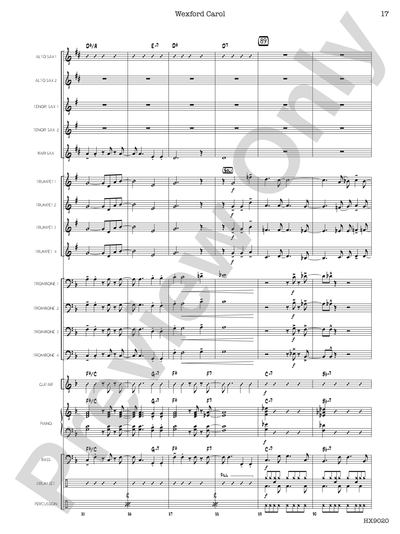 Wexford Carol: Score