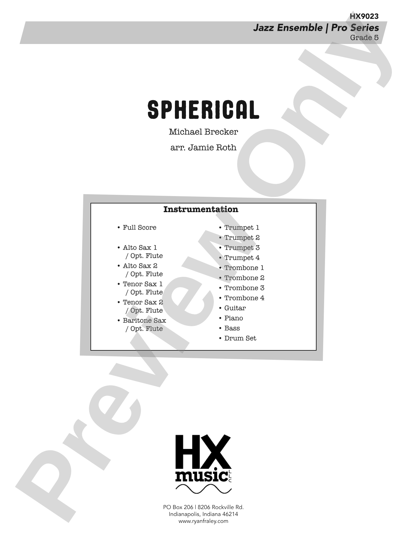 Spherical: Score