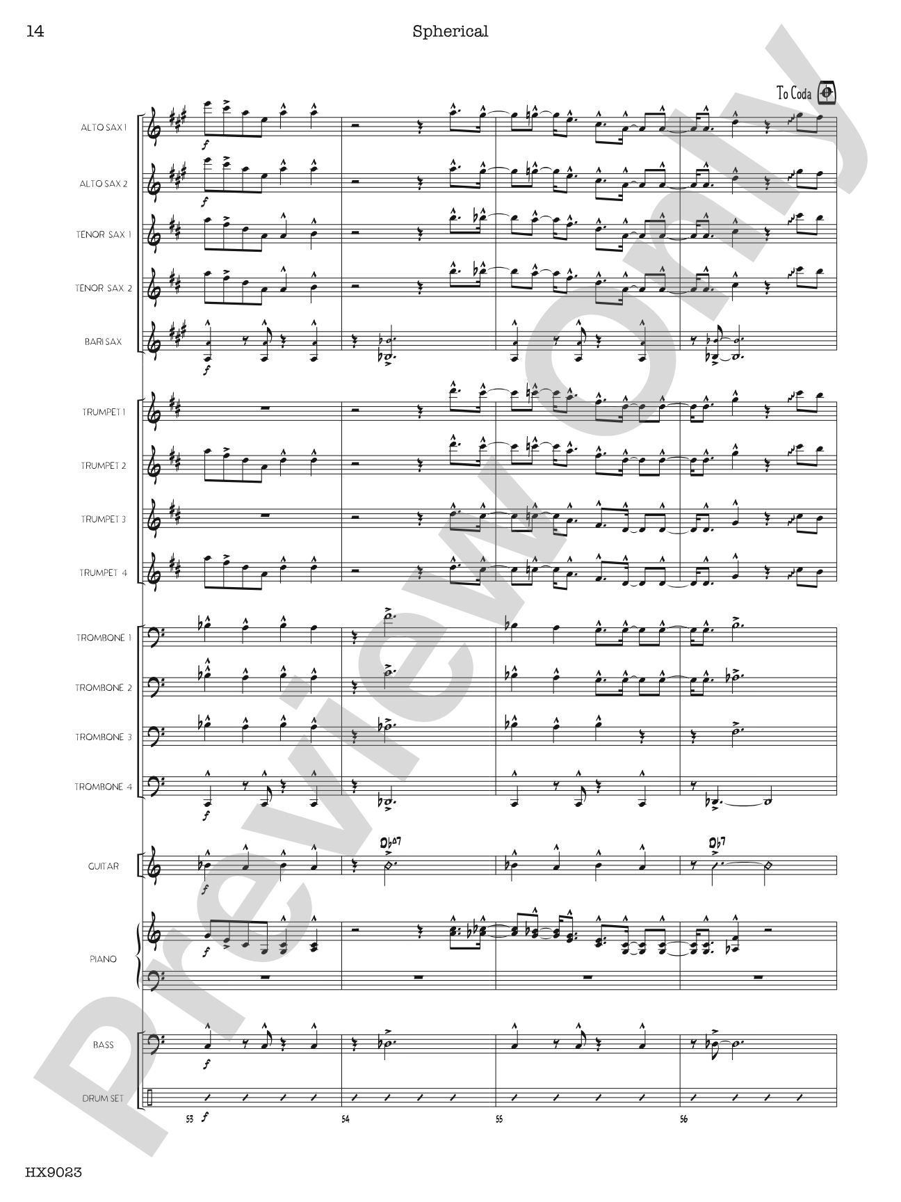 Spherical: Score