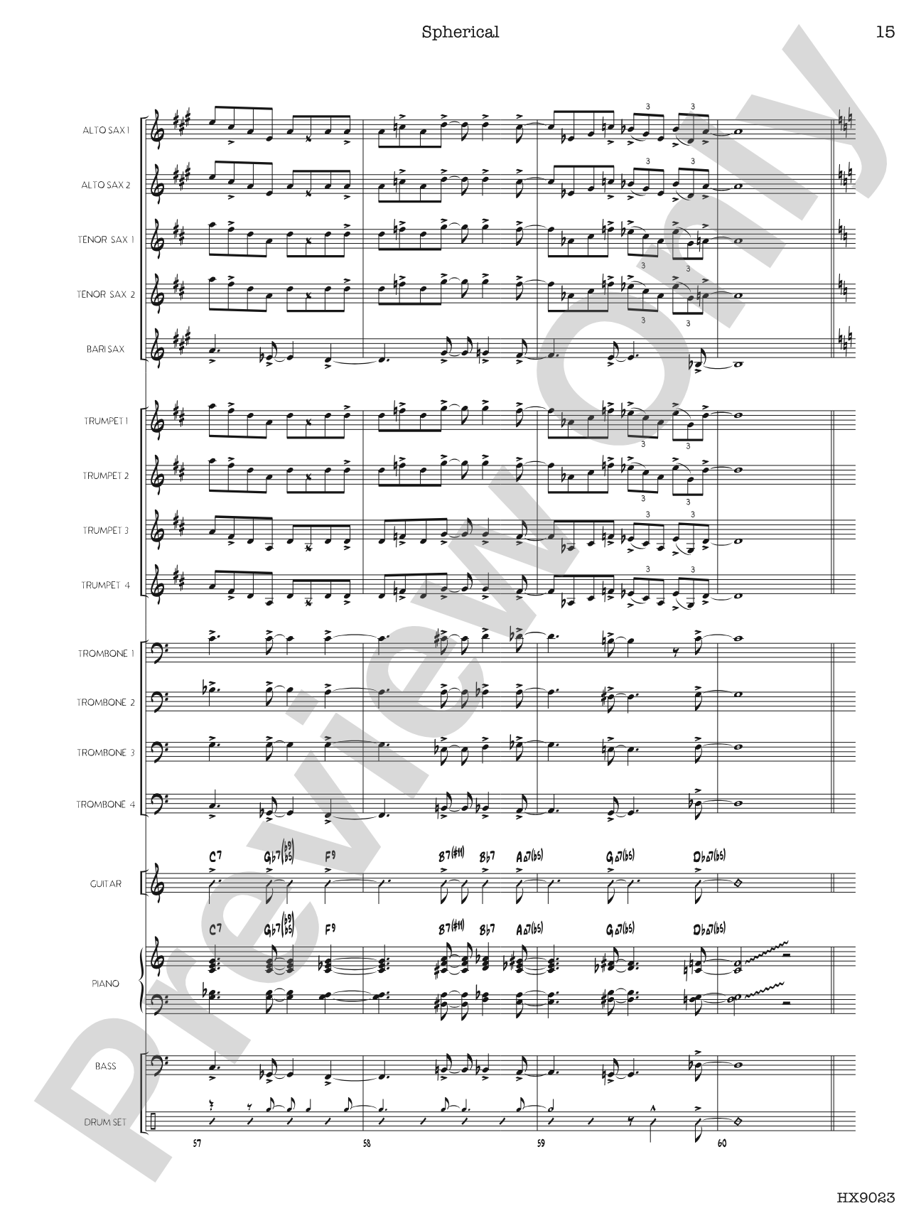 Spherical: Score