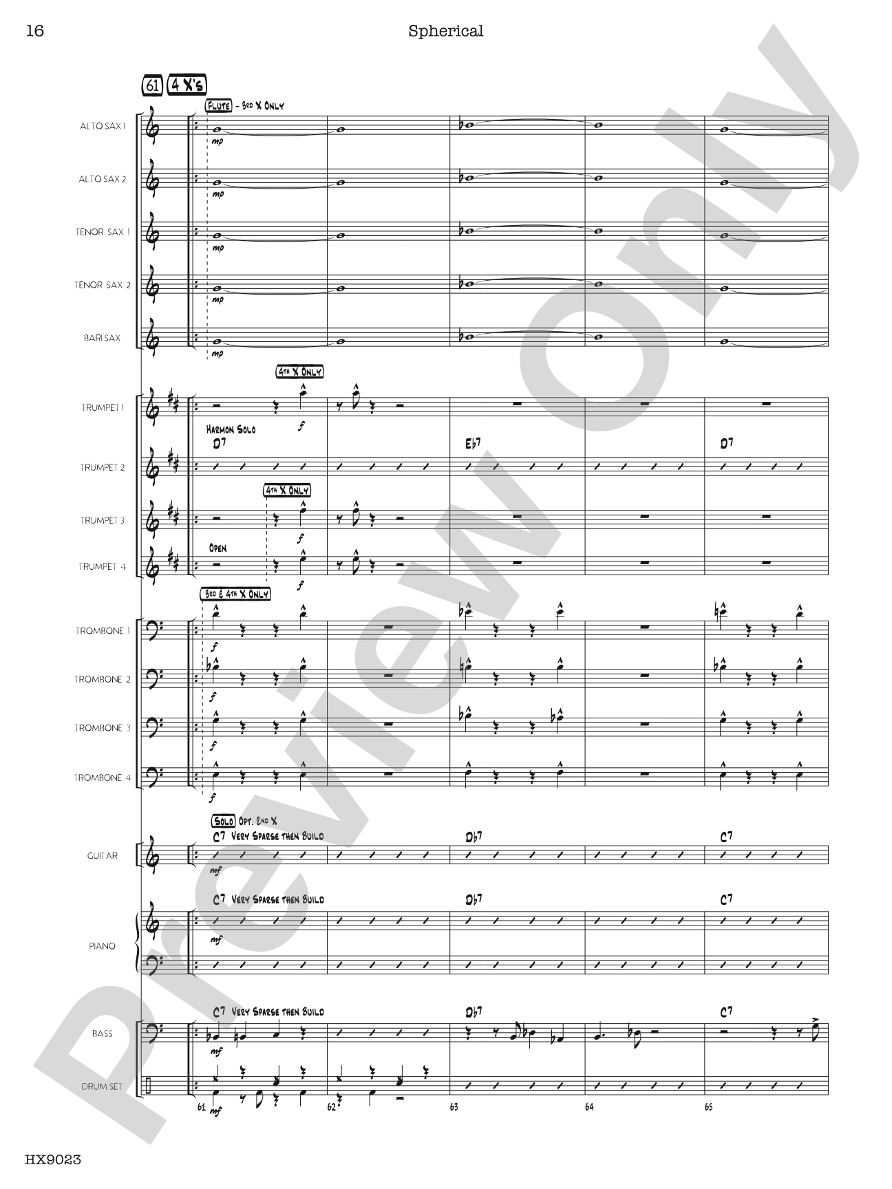 Spherical: Score