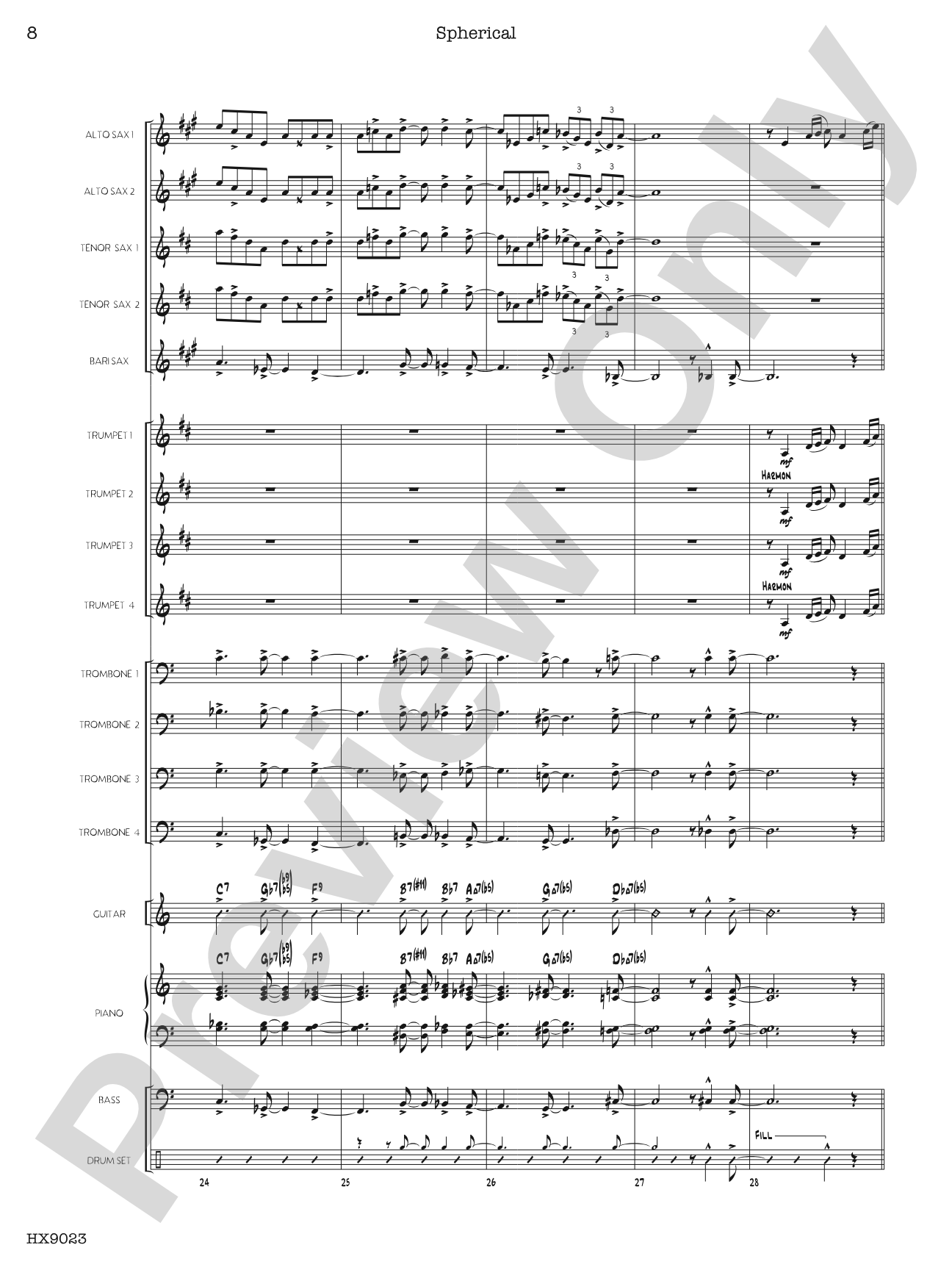 Spherical: Score