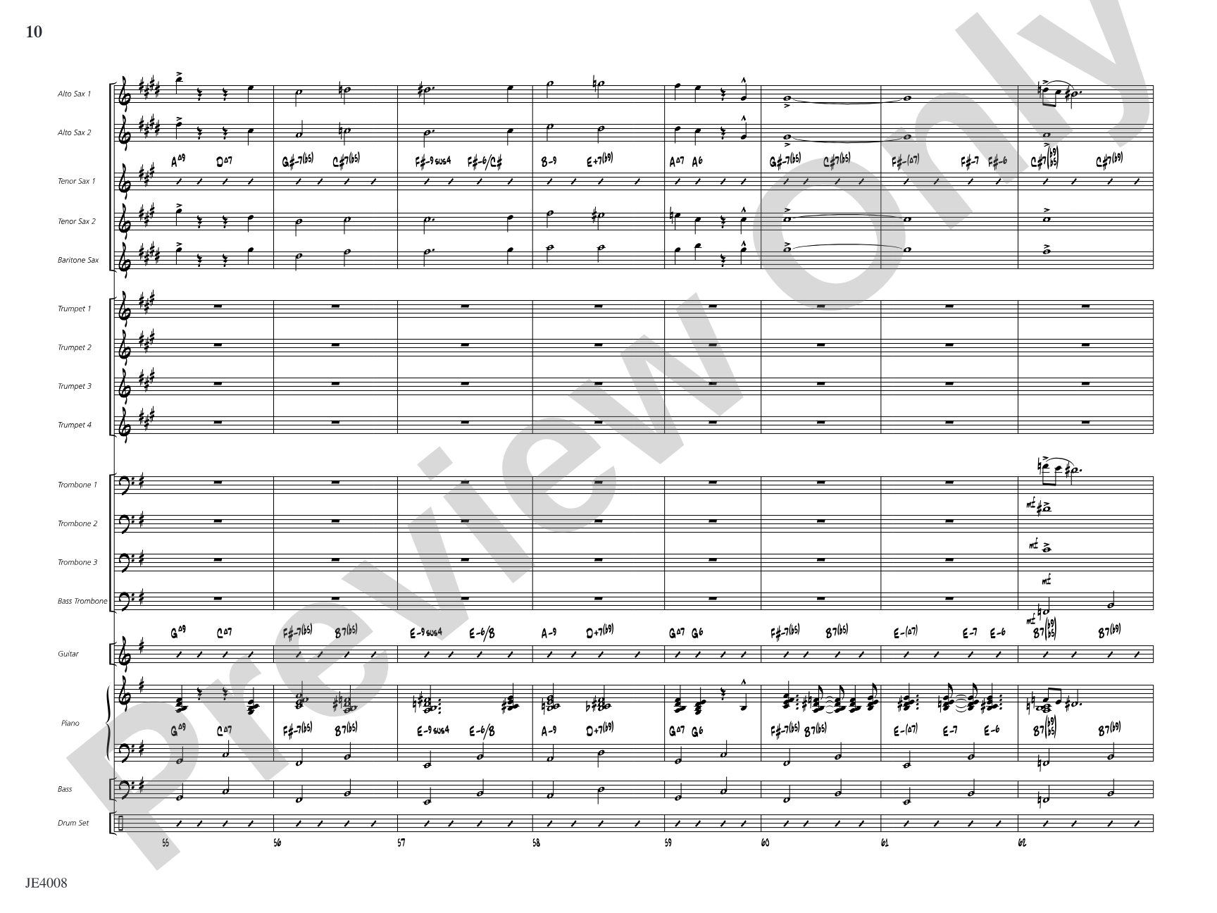 God Rest Ye Merry, Gentlemen: Jazz Ensemble Conductor Score & Parts