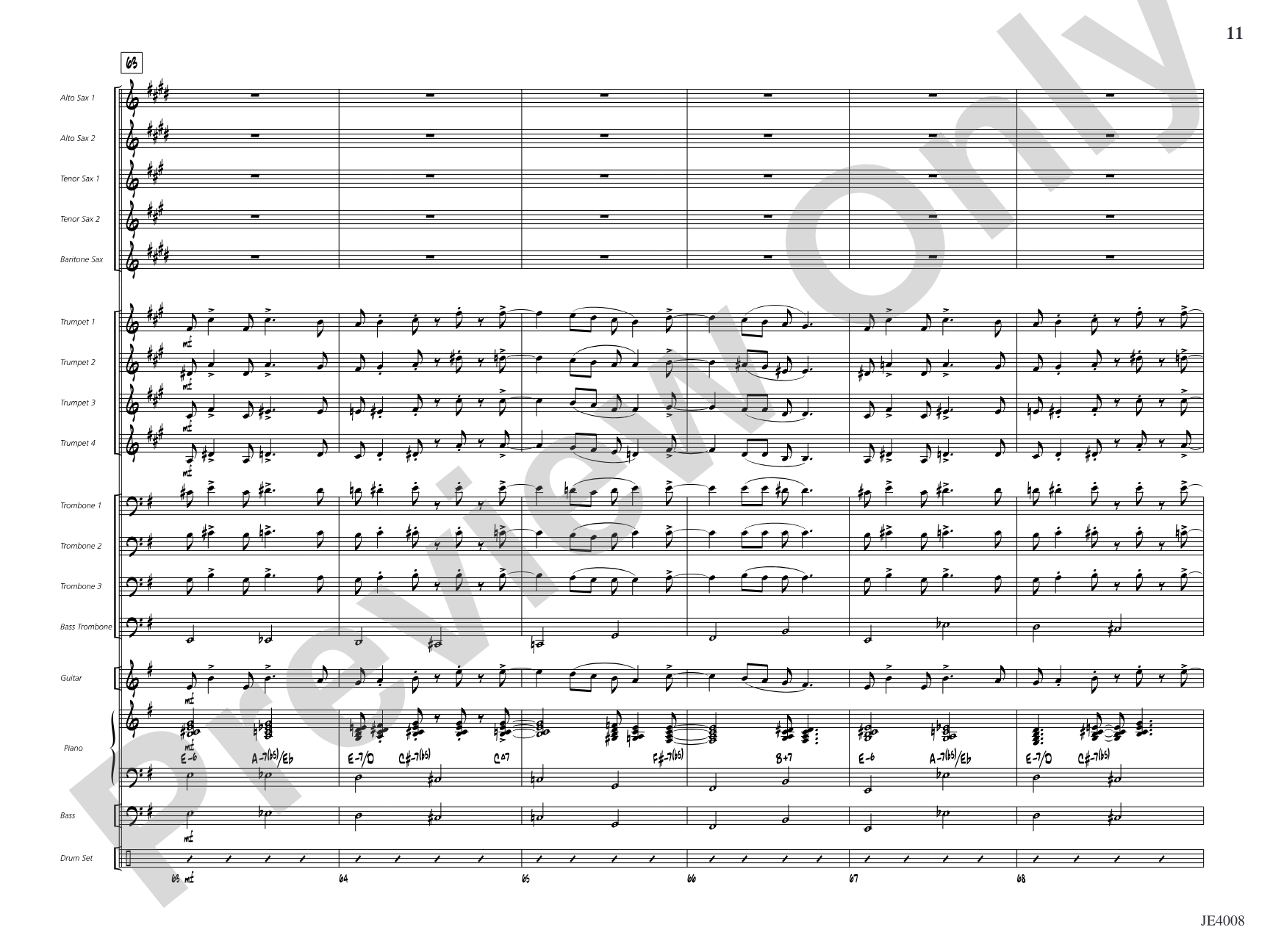 God Rest Ye Merry, Gentlemen: Jazz Ensemble Conductor Score & Parts