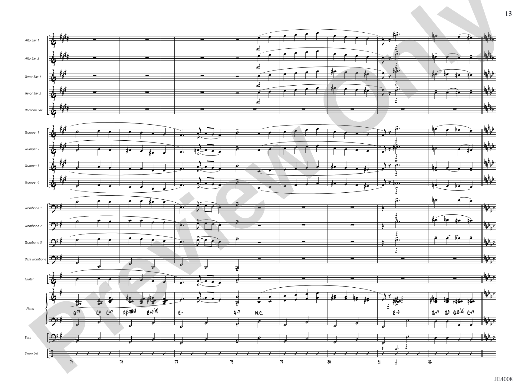 God Rest Ye Merry, Gentlemen: Jazz Ensemble Conductor Score & Parts