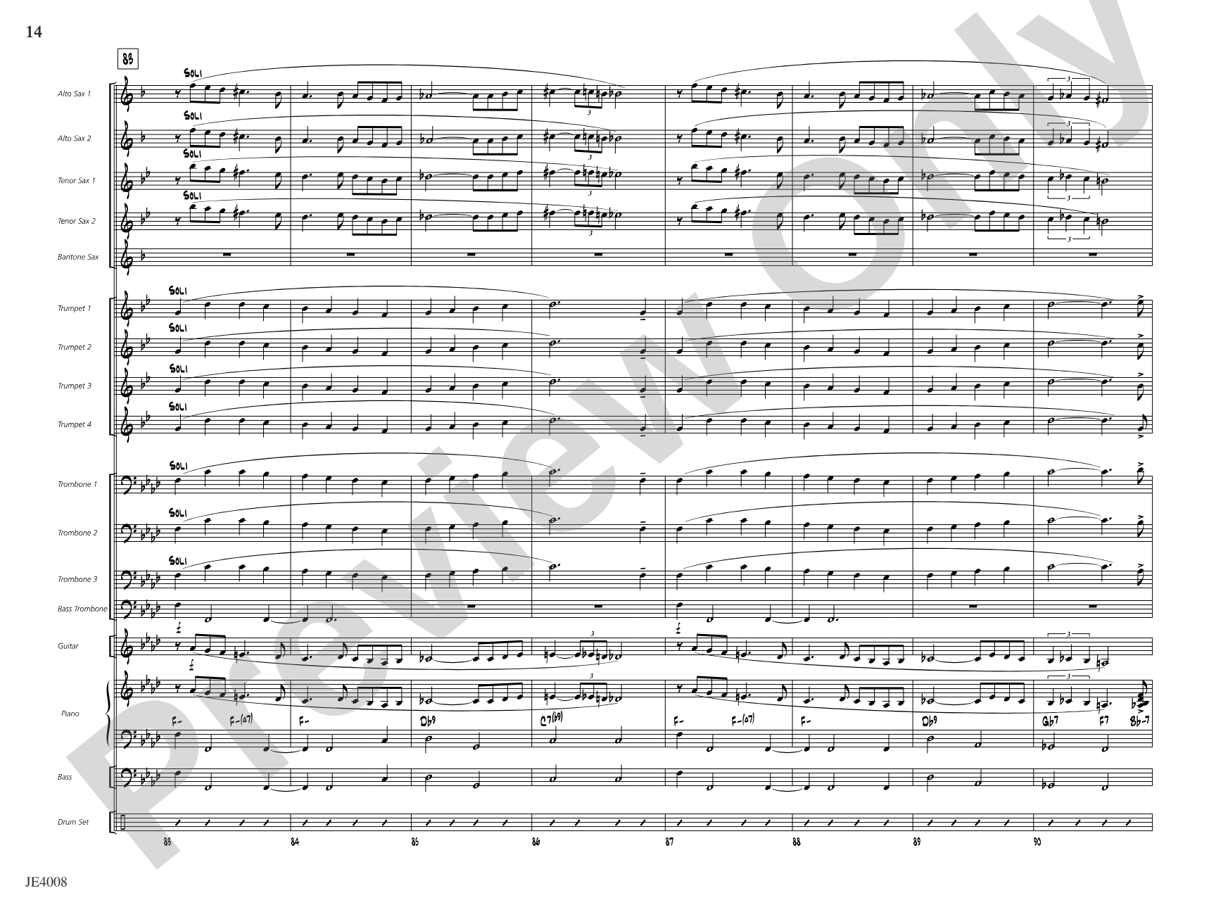 God Rest Ye Merry, Gentlemen: Jazz Ensemble Conductor Score & Parts