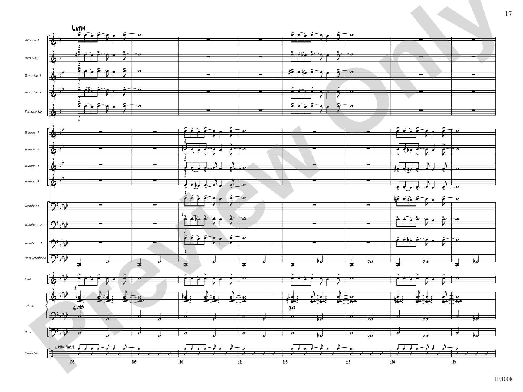 God Rest Ye Merry, Gentlemen: Jazz Ensemble Conductor Score & Parts