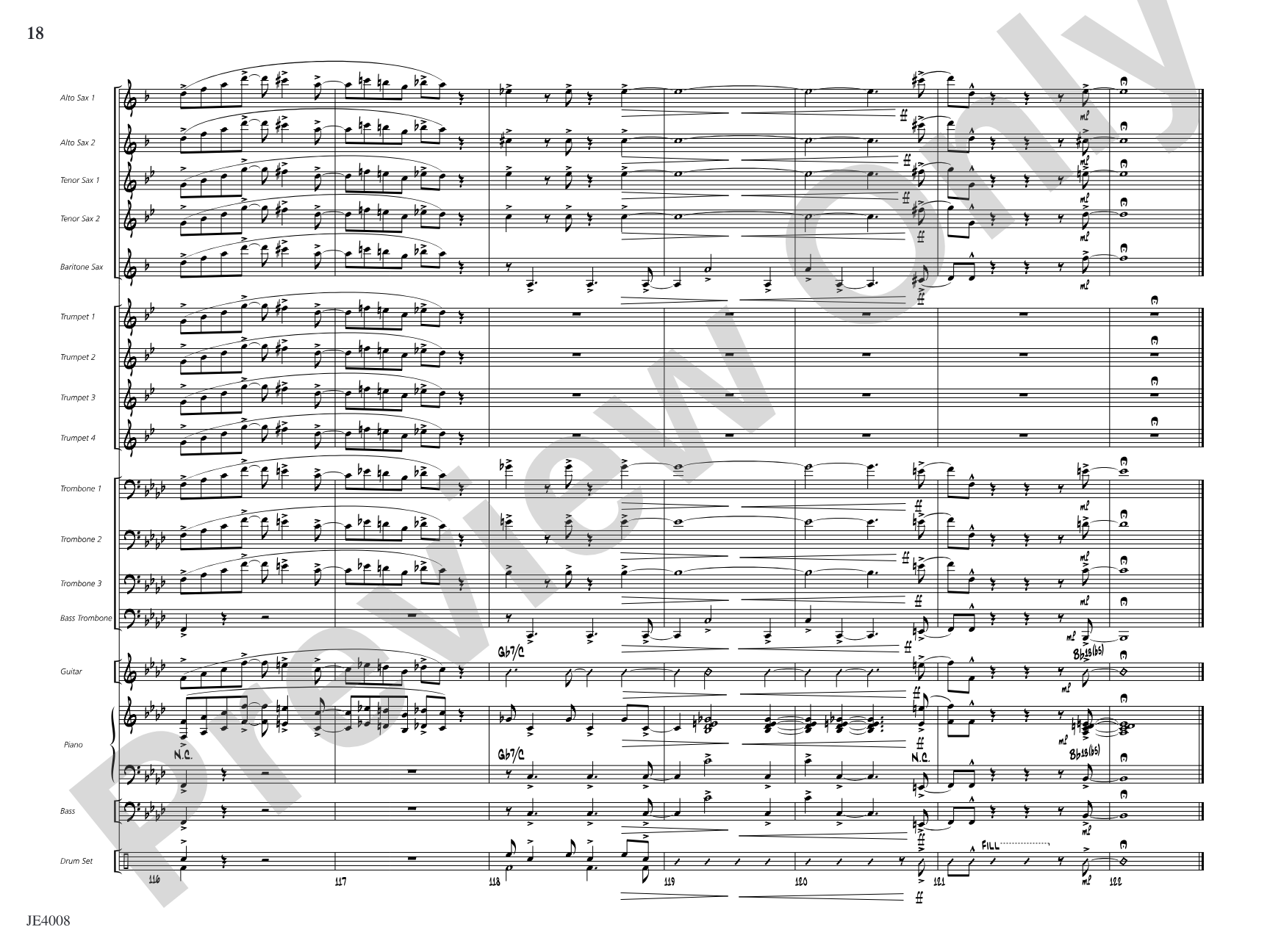 God Rest Ye Merry, Gentlemen: Jazz Ensemble Conductor Score & Parts