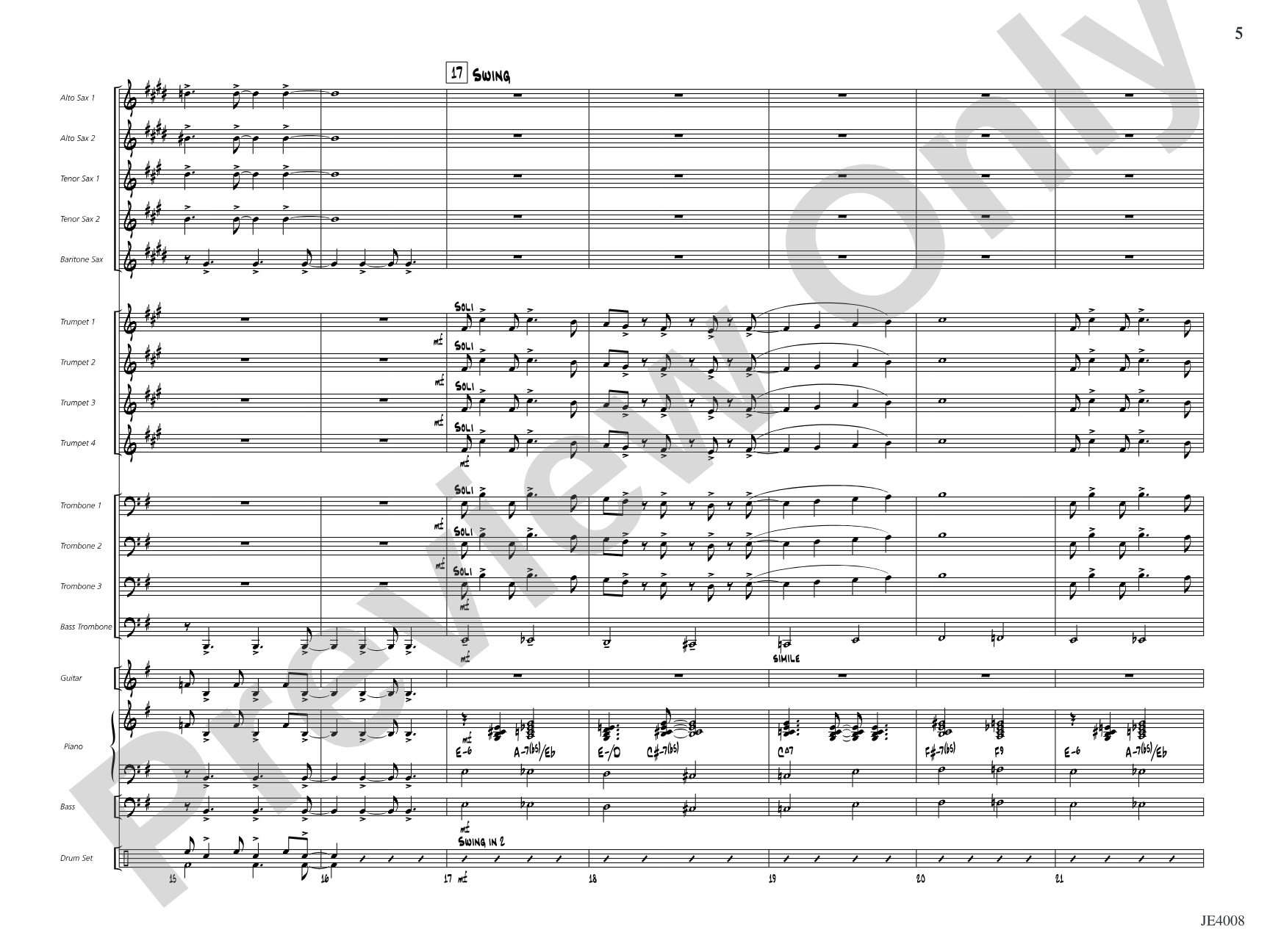 God Rest Ye Merry, Gentlemen: Jazz Ensemble Conductor Score & Parts