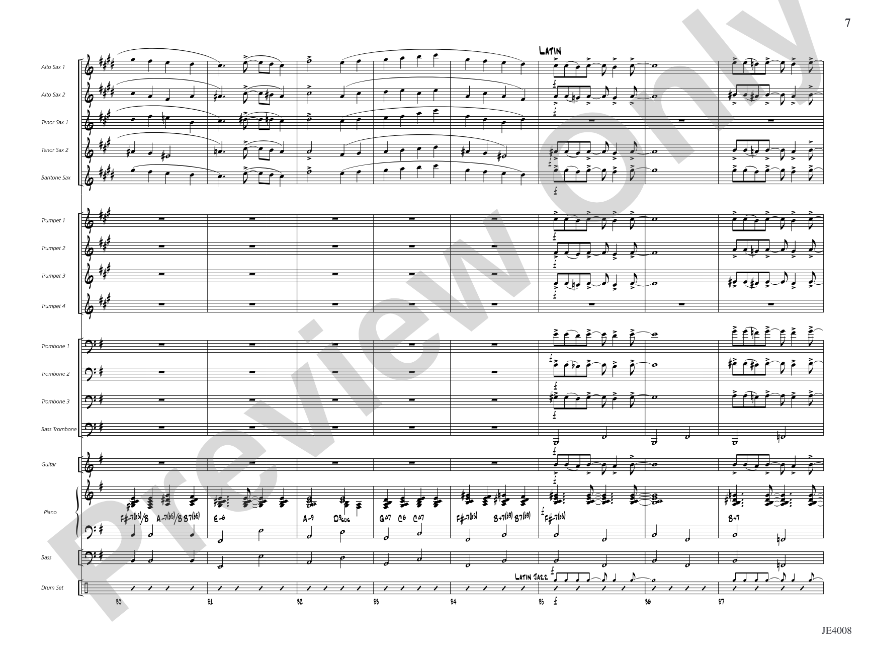 God Rest Ye Merry, Gentlemen: Jazz Ensemble Conductor Score & Parts