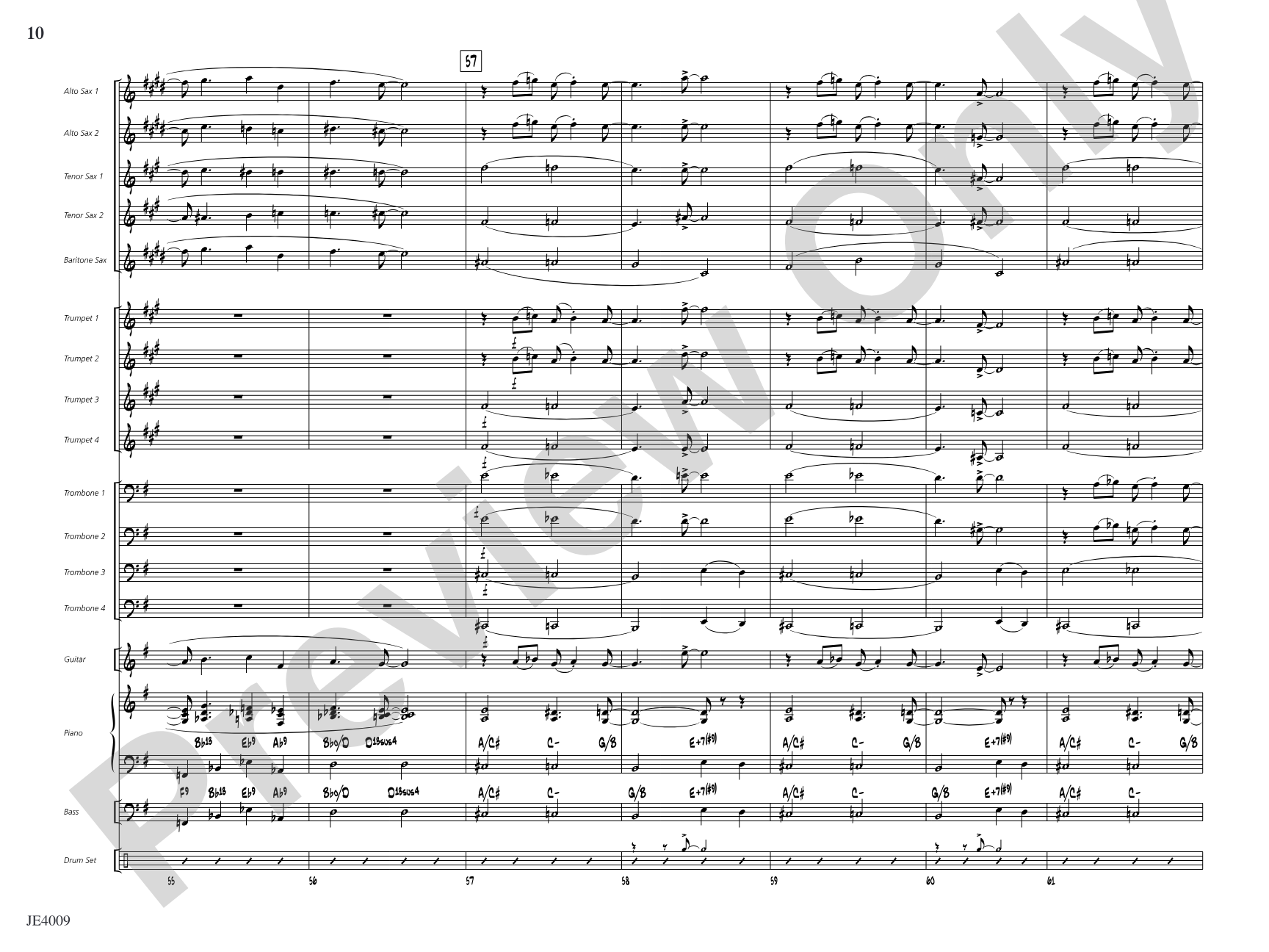 O Tannenbaum: Jazz Ensemble Conductor Score & Parts