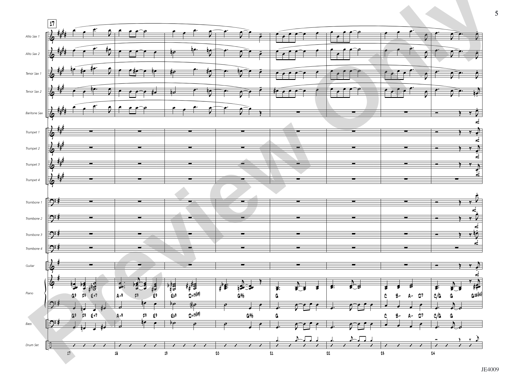 O Tannenbaum: Jazz Ensemble Conductor Score & Parts