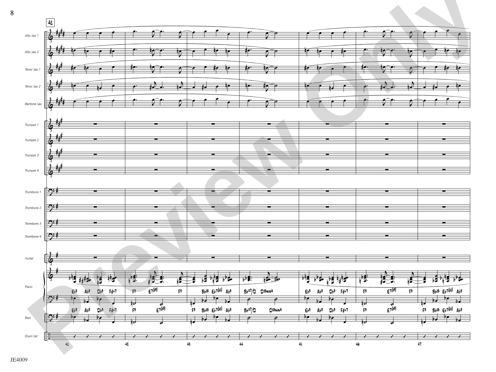 O Tannenbaum: Jazz Ensemble Conductor Score & Parts
