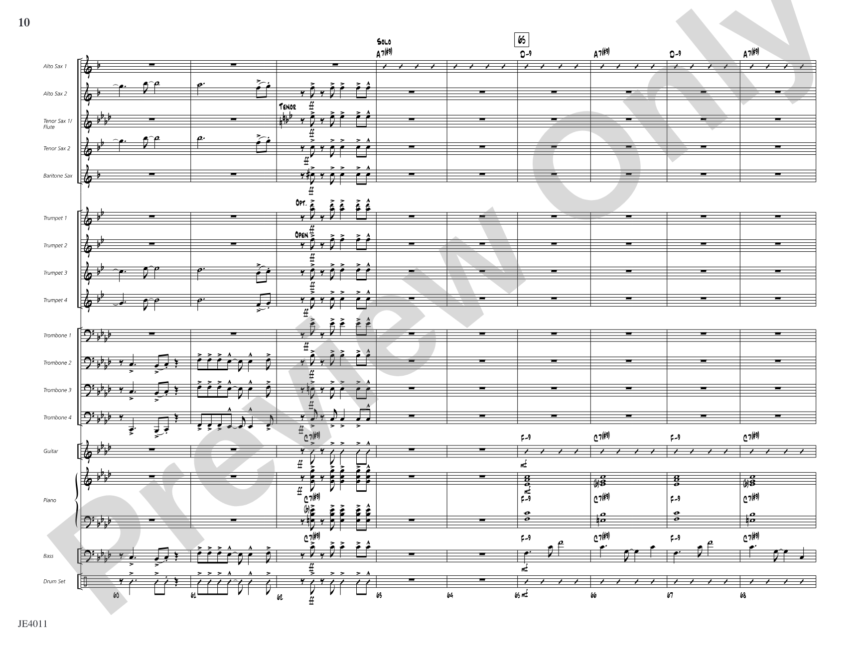 Hack's Back!: Jazz Ensemble Conductor Score & Parts