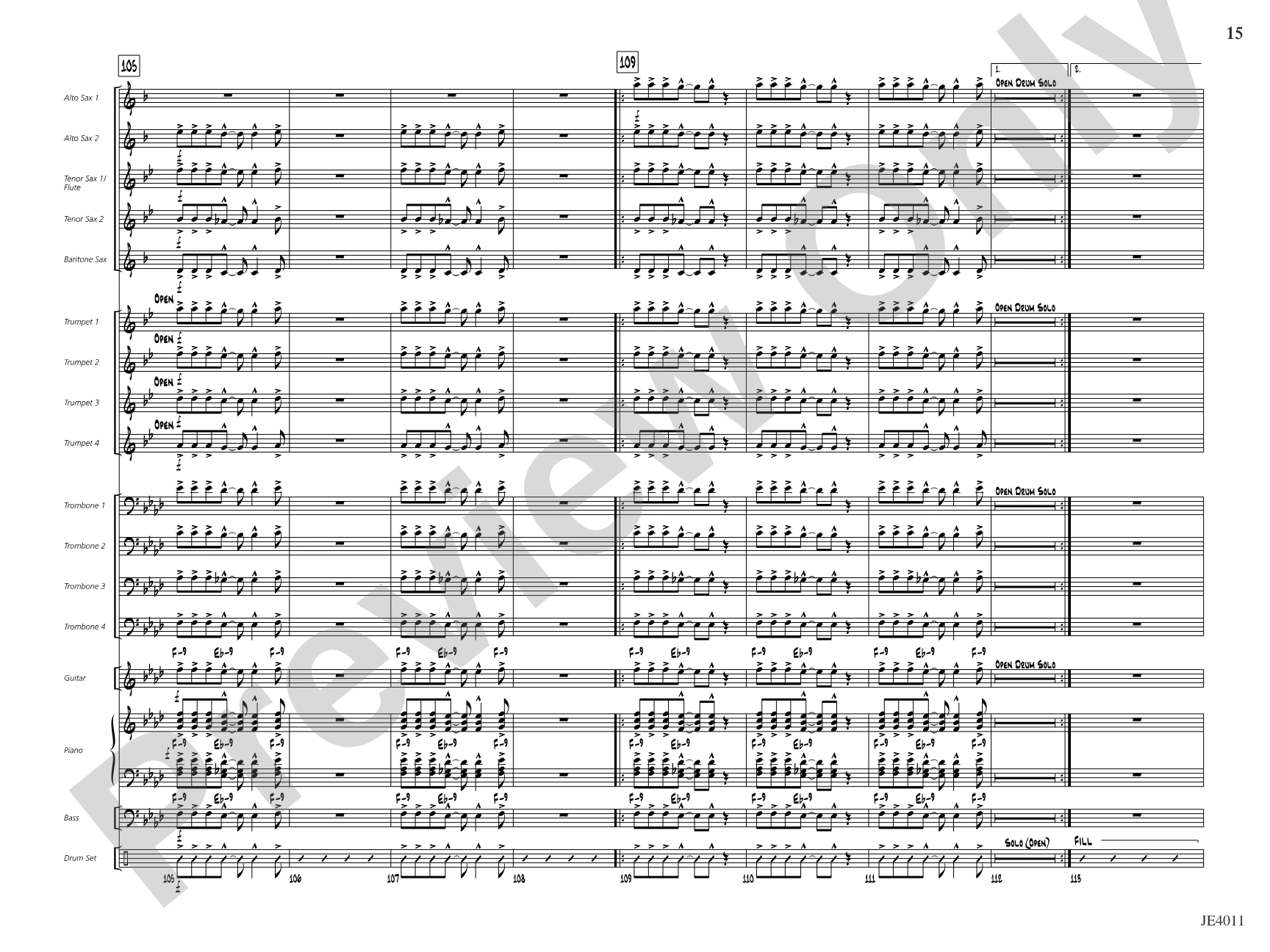 Hack's Back!: Jazz Ensemble Conductor Score & Parts