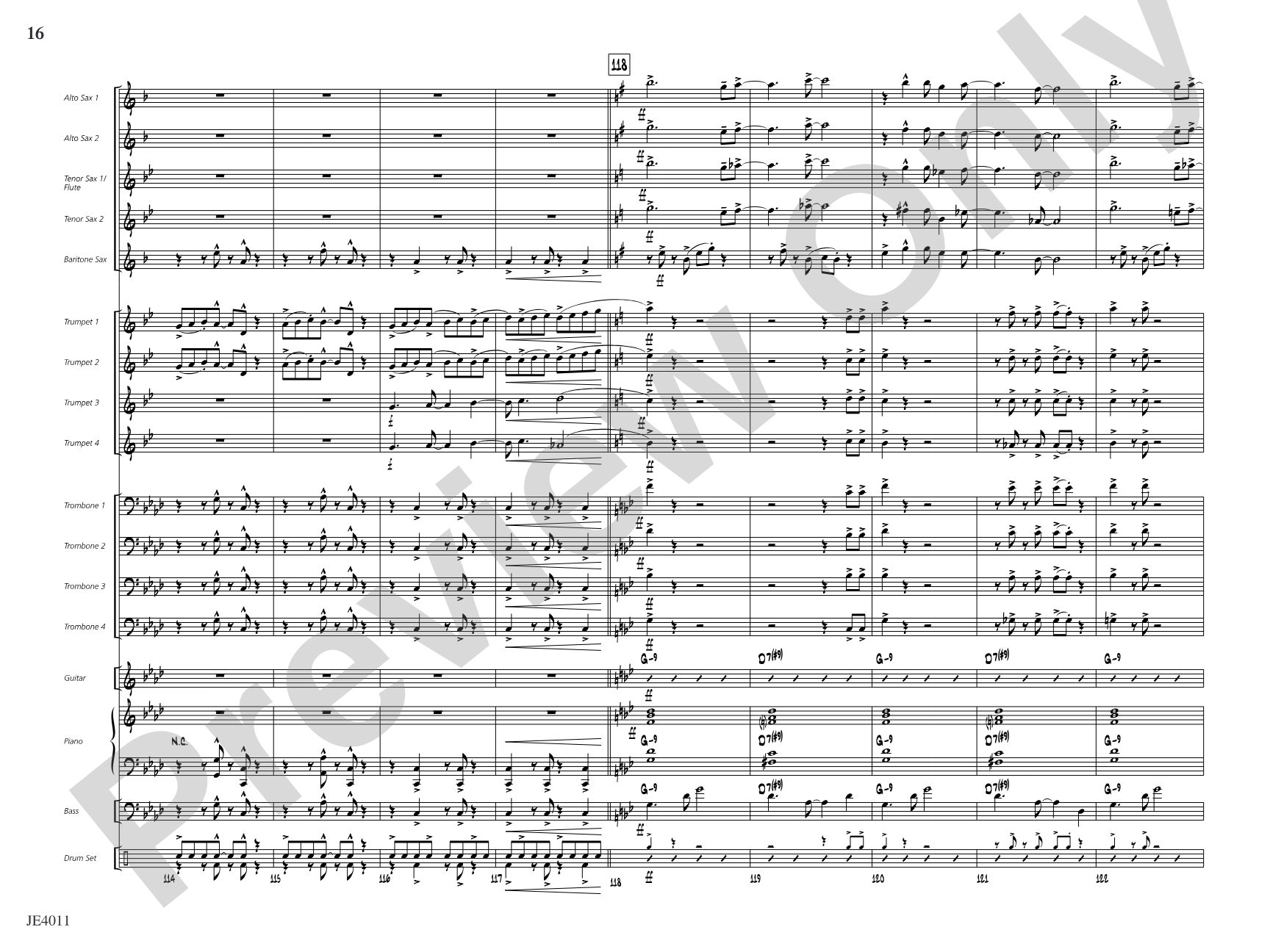 Hack's Back!: Jazz Ensemble Conductor Score & Parts