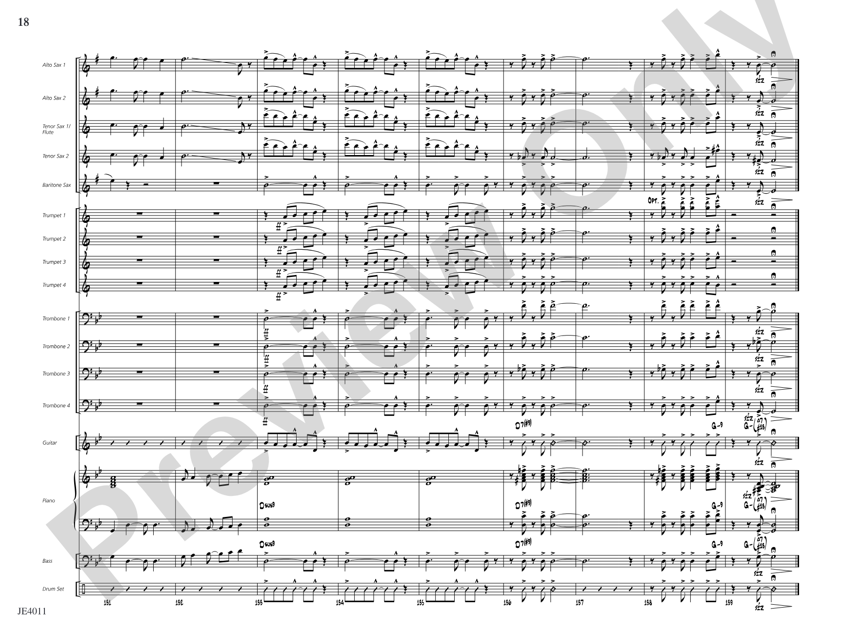 Hack's Back!: Jazz Ensemble Conductor Score & Parts