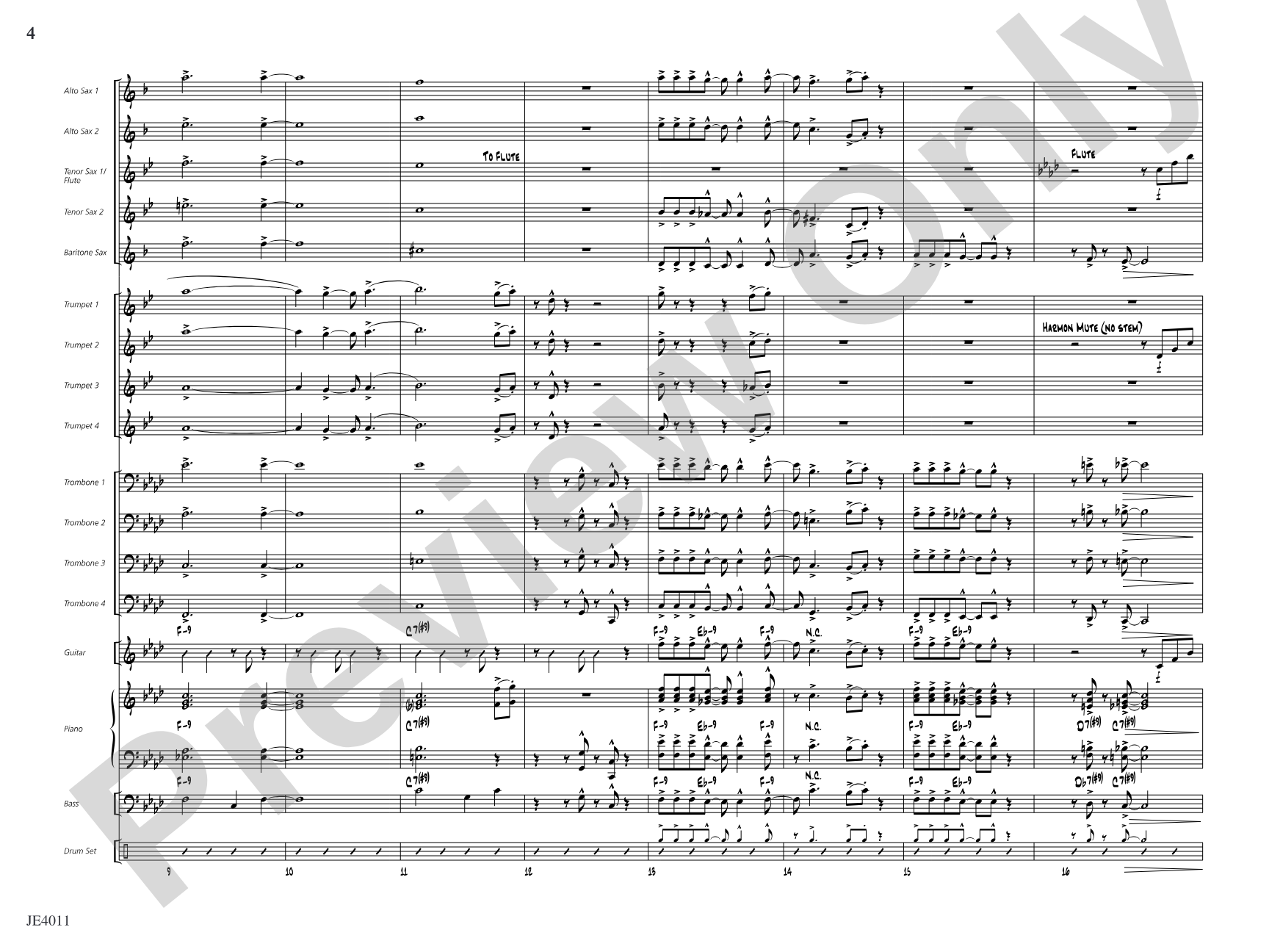 Hack's Back!: Jazz Ensemble Conductor Score & Parts