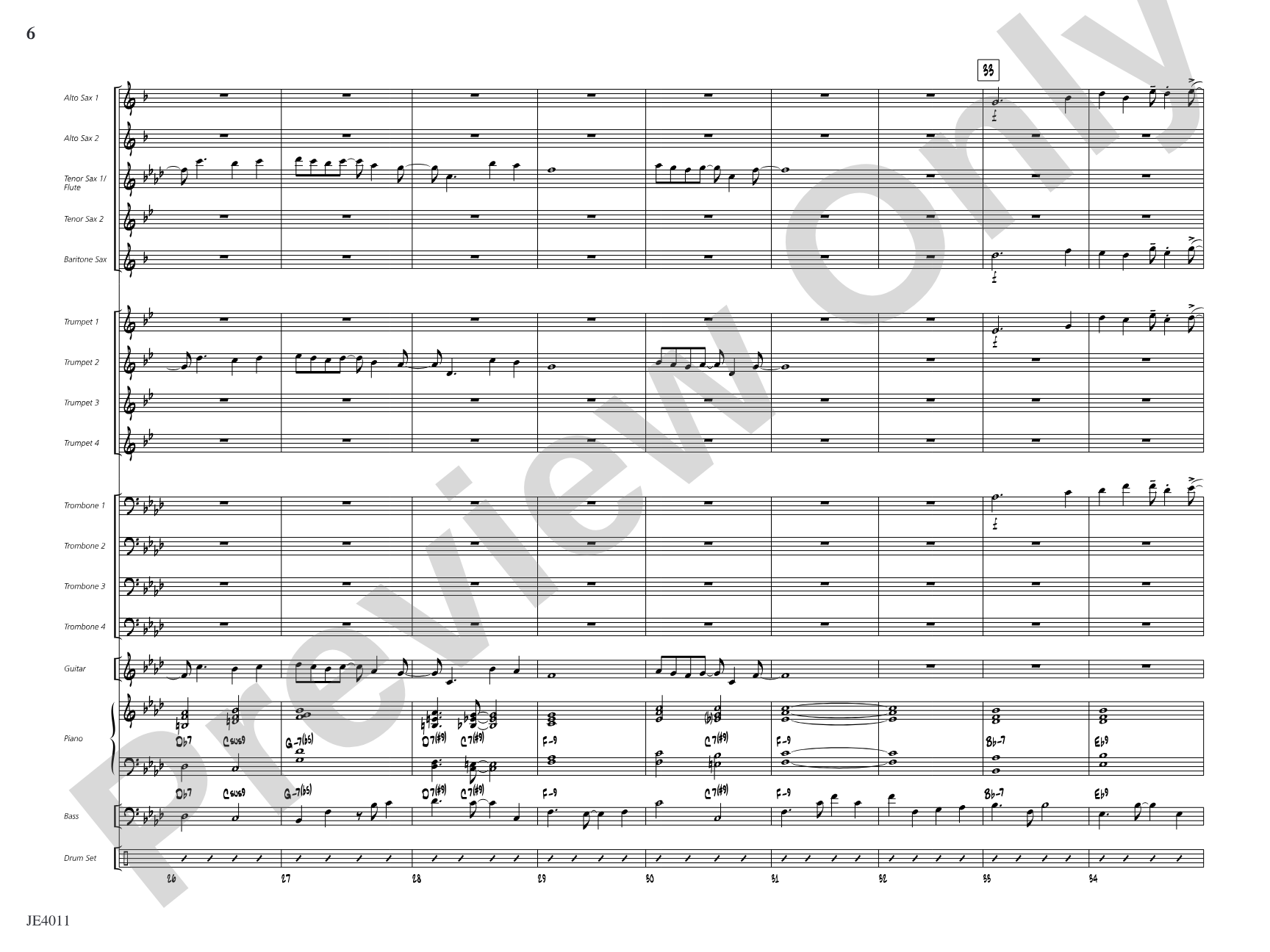 Hack's Back!: Jazz Ensemble Conductor Score & Parts