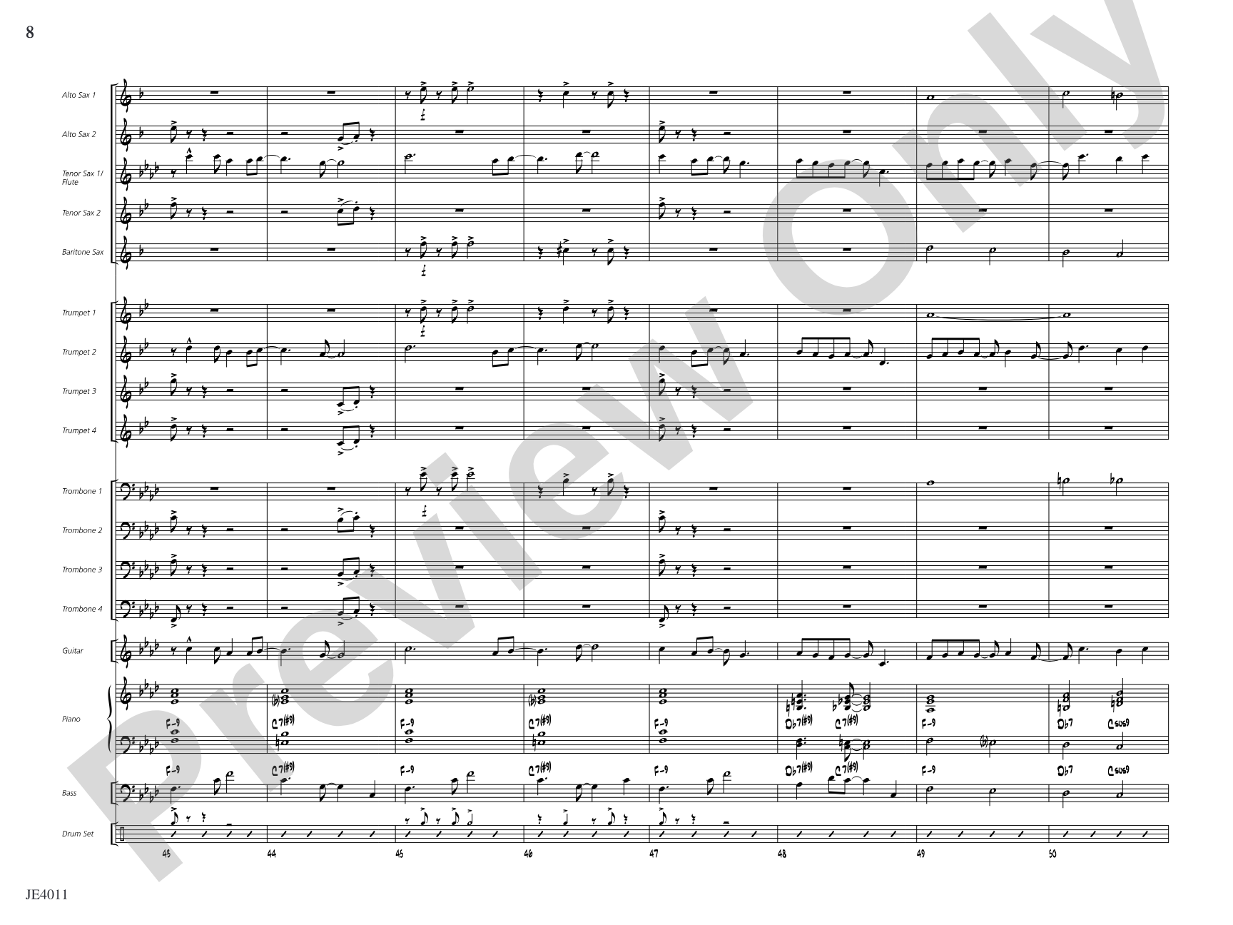 Hack's Back!: Jazz Ensemble Conductor Score & Parts